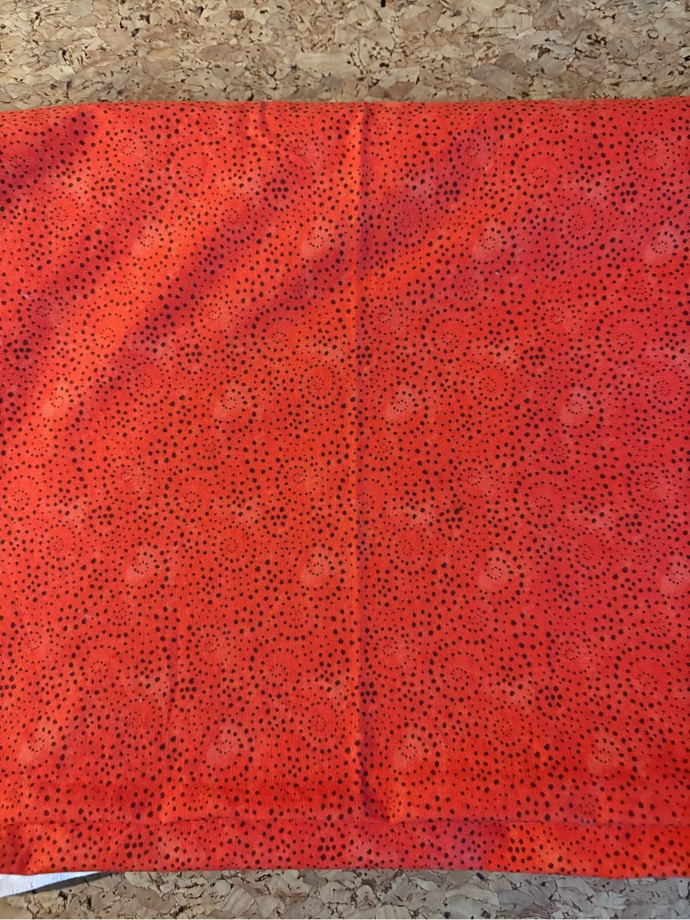Spiral Dot Pattern Fabric 2 yards
